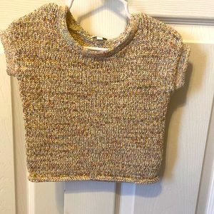 Splendid 2t short sleeve sweater top NWT